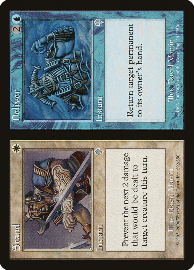 Stand // Deliver [Invasion] | Card Merchant Takapuna