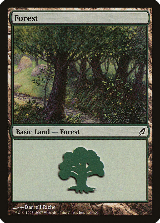 Forest (301) [Lorwyn] | Card Merchant Takapuna