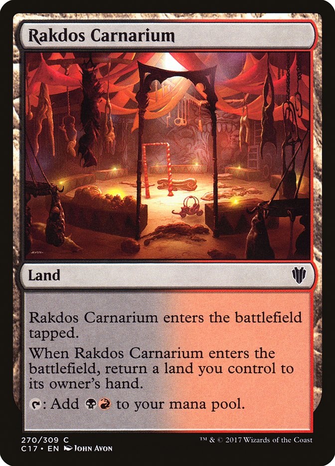 Rakdos Carnarium [Commander 2017] | Card Merchant Takapuna