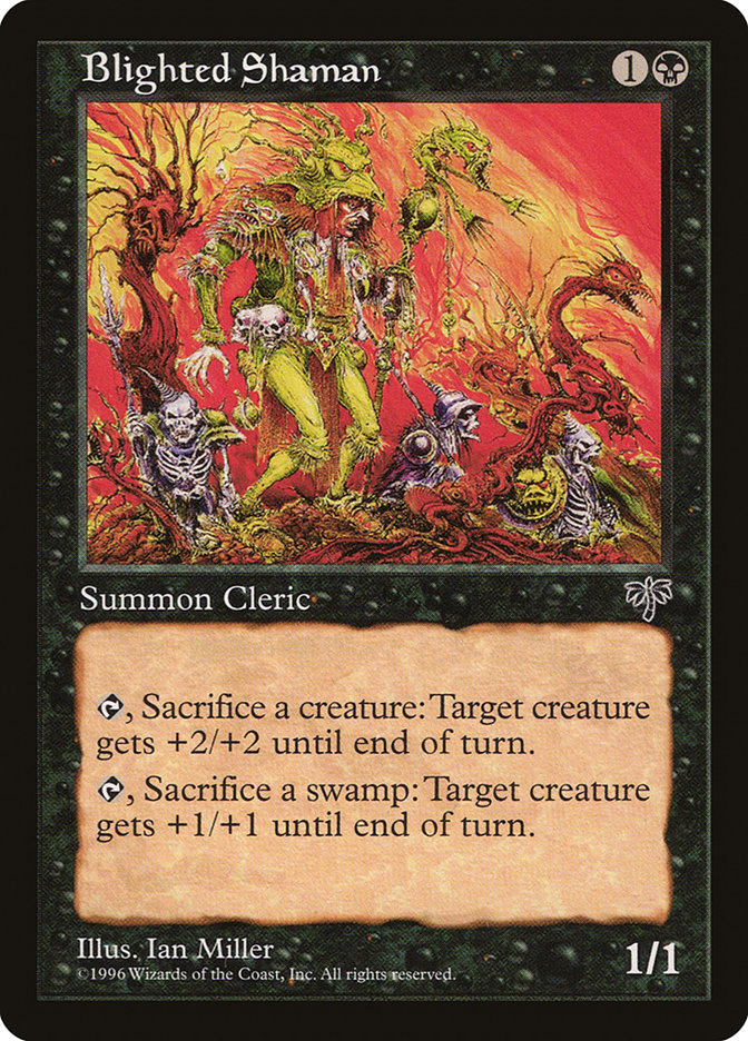 Blighted Shaman [Mirage] | Card Merchant Takapuna