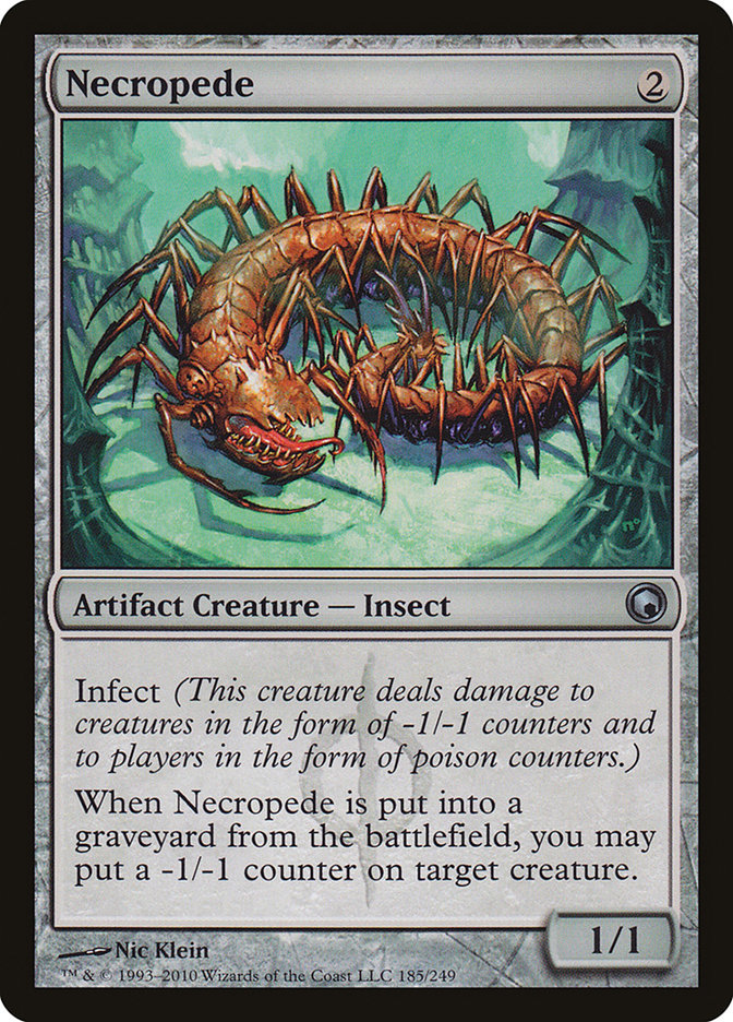 Necropede [Scars of Mirrodin] | Card Merchant Takapuna