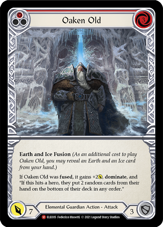 Oaken Old [ELE005] (Tales of Aria)  1st Edition Normal | Card Merchant Takapuna