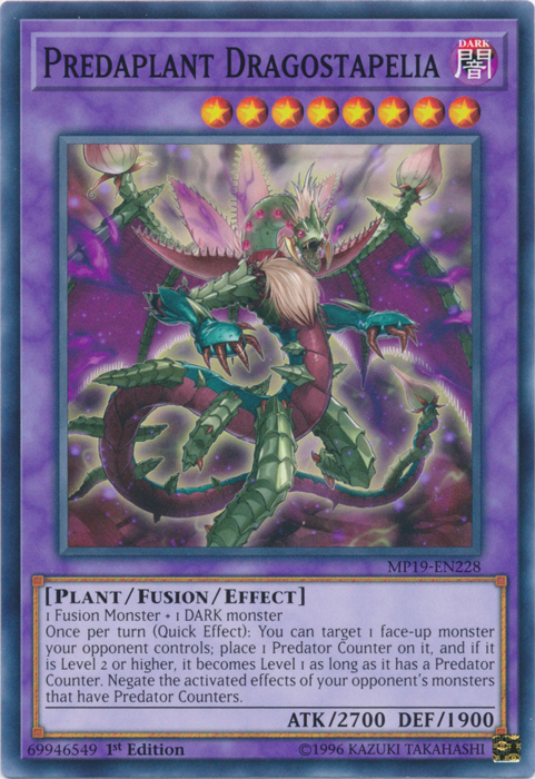 Predaplant Dragostapelia [MP19-EN228] Common | Card Merchant Takapuna