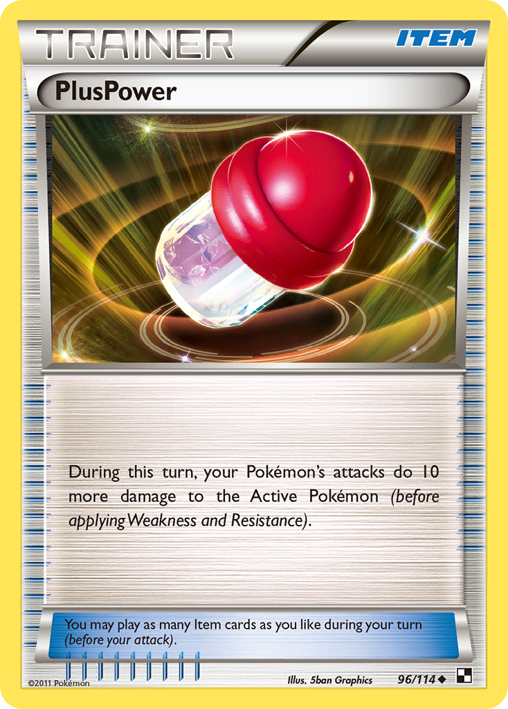 PlusPower (96/114) [Black & White: Base Set] | Card Merchant Takapuna