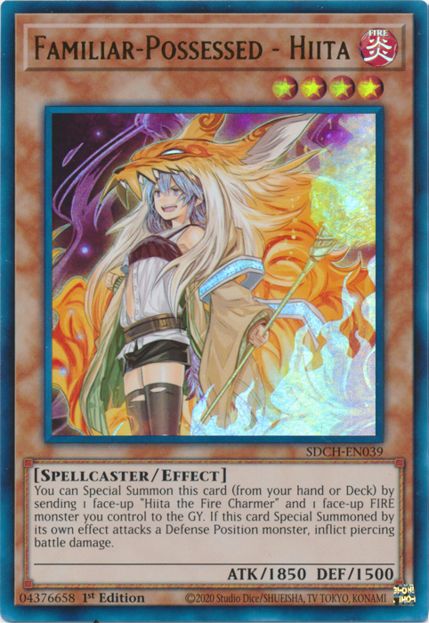 Familiar-Possessed - Hiita (Alternate Art) [SDCH-EN039] Ultra Rare | Card Merchant Takapuna