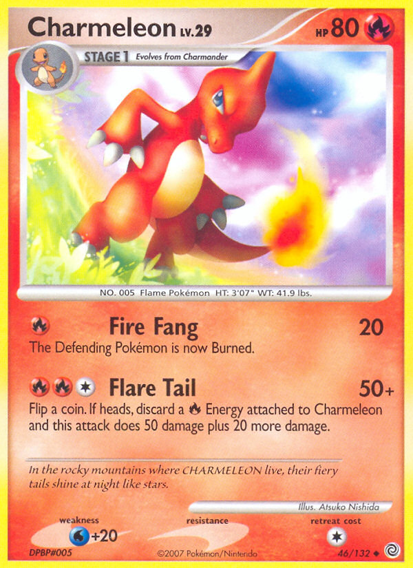Charmeleon (46/132) [Diamond & Pearl: Secret Wonders] | Card Merchant Takapuna