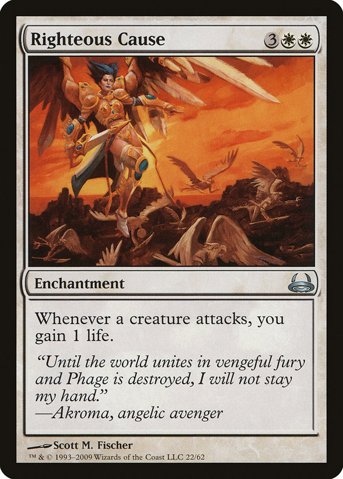Righteous Cause [Duel Decks: Divine vs. Demonic] | Card Merchant Takapuna