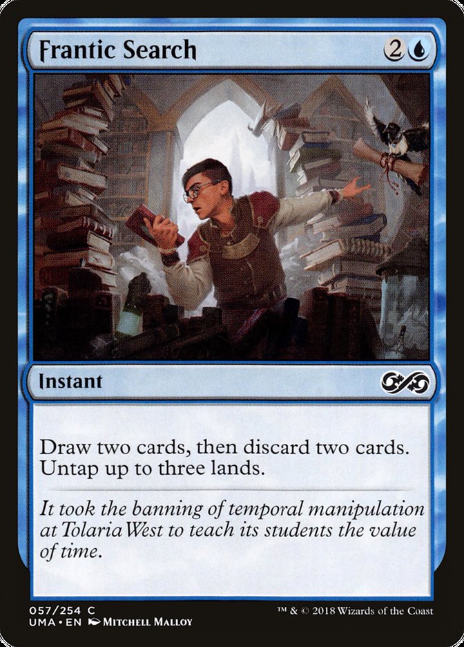 Frantic Search [Ultimate Masters] | Card Merchant Takapuna
