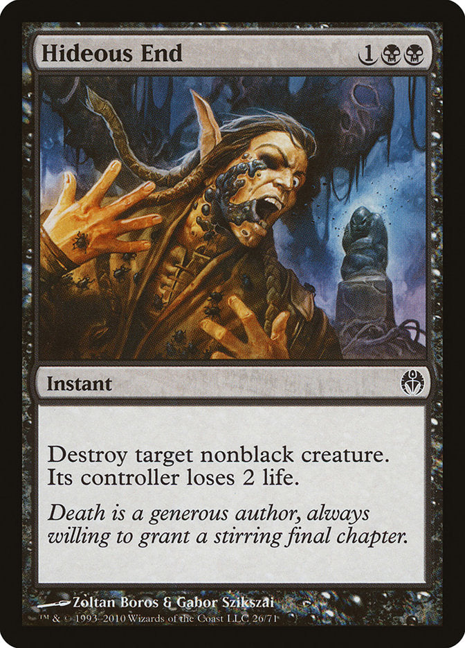 Hideous End [Duel Decks: Phyrexia vs. the Coalition] | Card Merchant Takapuna