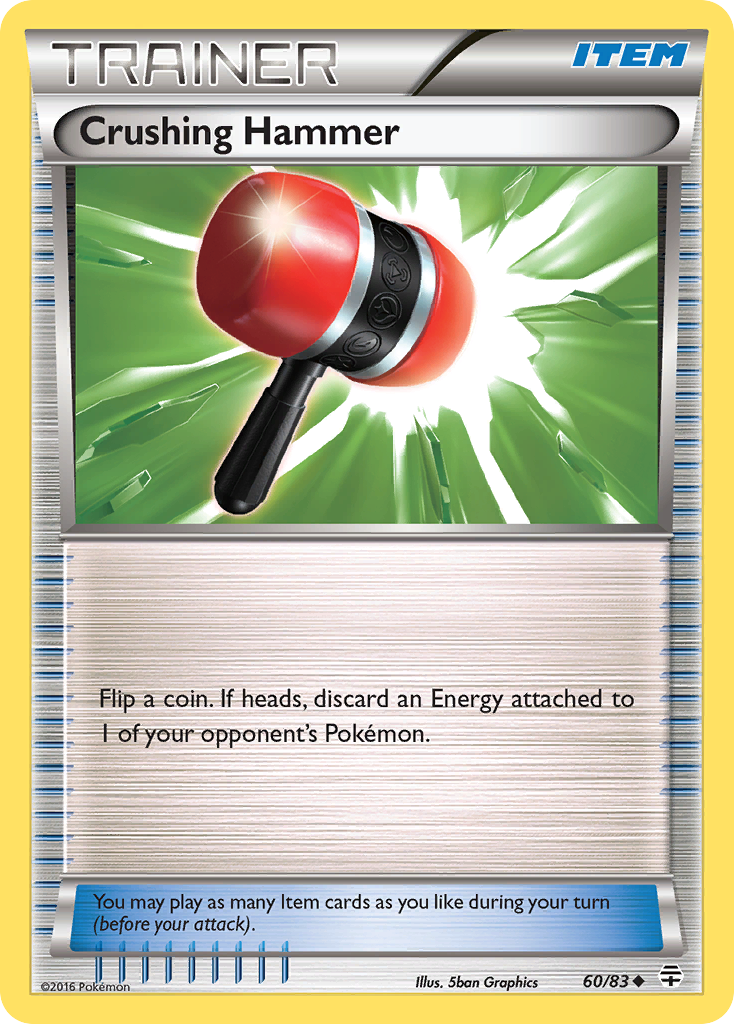 Crushing Hammer (60/83) [XY: Generations] | Card Merchant Takapuna