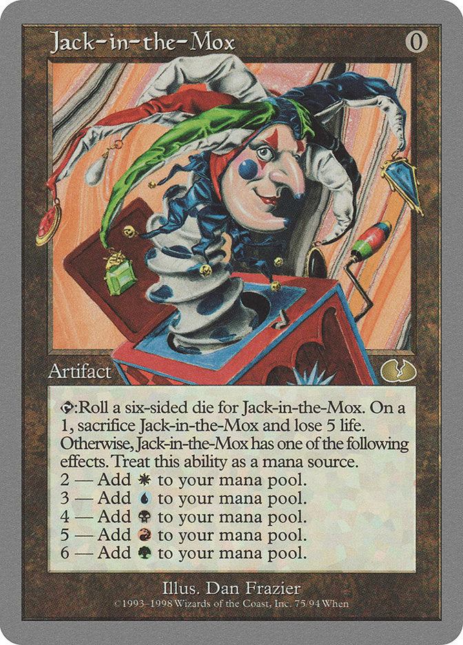 Jack-in-the-Mox [Unglued] | Card Merchant Takapuna
