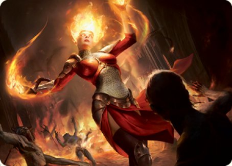 Light Up the Night Art Card [Innistrad: Midnight Hunt Art Series] | Card Merchant Takapuna