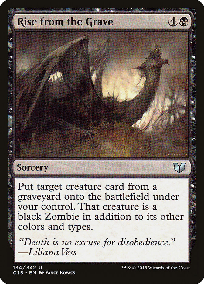 Rise from the Grave [Commander 2015] | Card Merchant Takapuna
