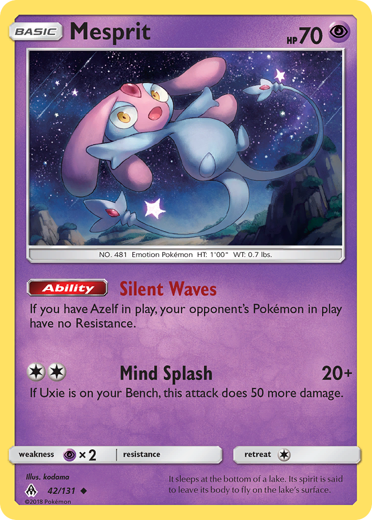 Mesprit (42/131) [Sun & Moon: Forbidden Light] | Card Merchant Takapuna