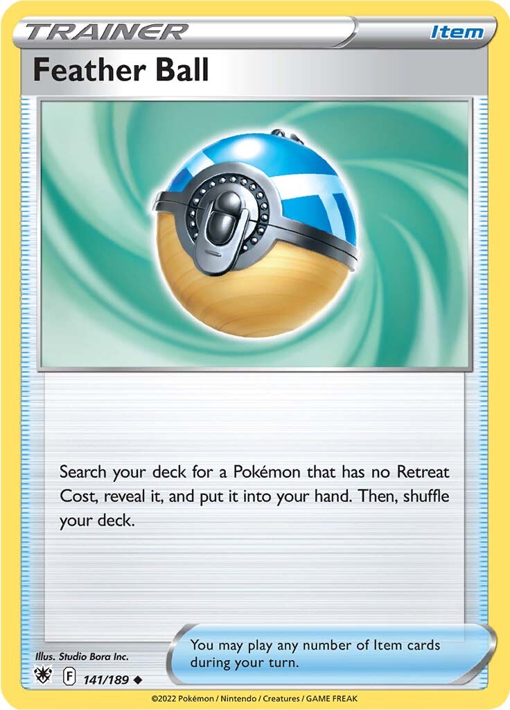 Feather Ball (141/189) [Sword & Shield: Astral Radiance] | Card Merchant Takapuna