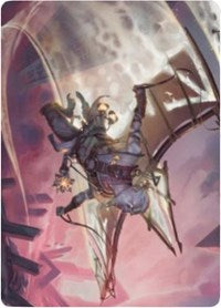 Kitesail Cleric Art Card [Zendikar Rising Art Series] | Card Merchant Takapuna