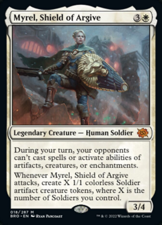Myrel, Shield of Argive [The Brothers' War] | Card Merchant Takapuna