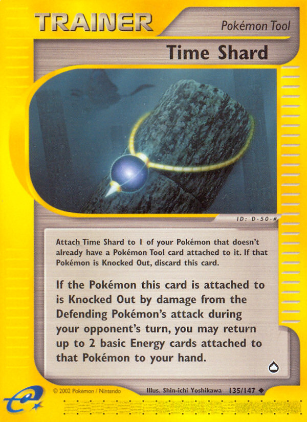 Time Shard (135/147) [Aquapolis] | Card Merchant Takapuna
