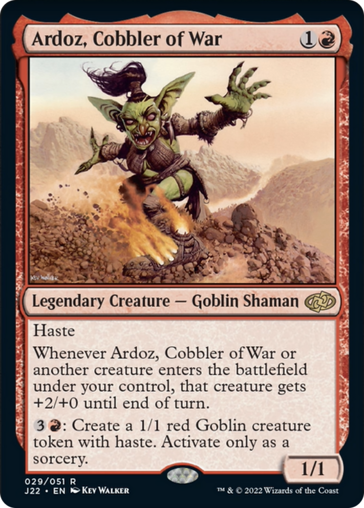 Ardoz, Cobbler of War [Jumpstart 2022] | Card Merchant Takapuna