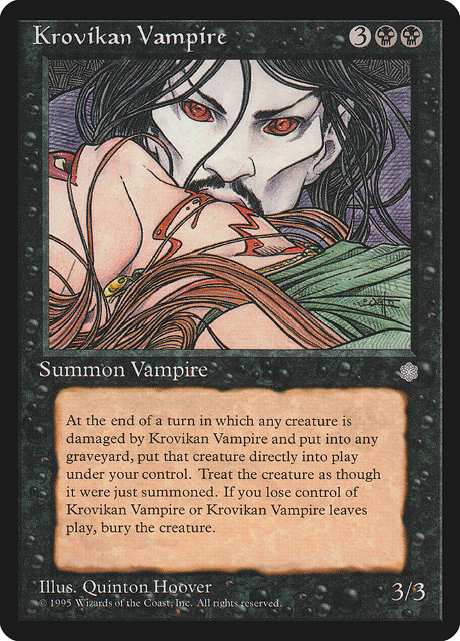 Krovikan Vampire [Ice Age] | Card Merchant Takapuna
