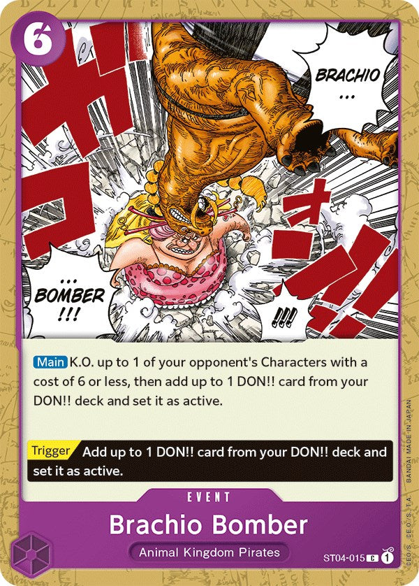 Brachio Bomber [Starter Deck: Animal Kingdom Pirates] | Card Merchant Takapuna