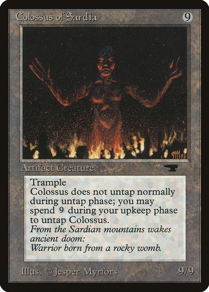 Colossus of Sardia [Antiquities] | Card Merchant Takapuna