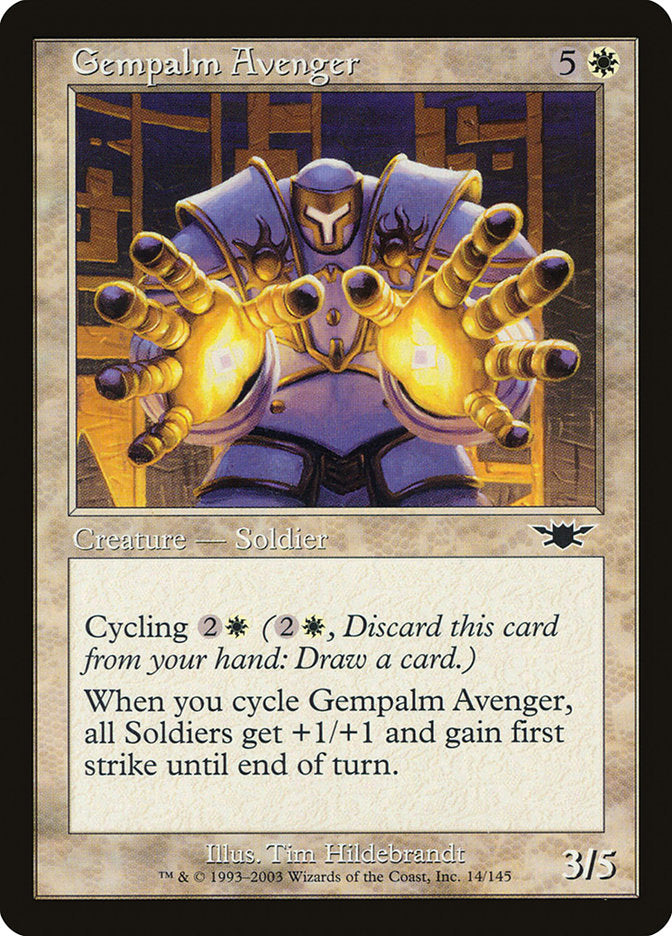 Gempalm Avenger [Legions] | Card Merchant Takapuna