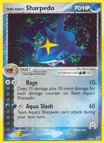 Team Aqua's Sharpedo (5/95) [EX: Team Magma vs Team Aqua] | Card Merchant Takapuna