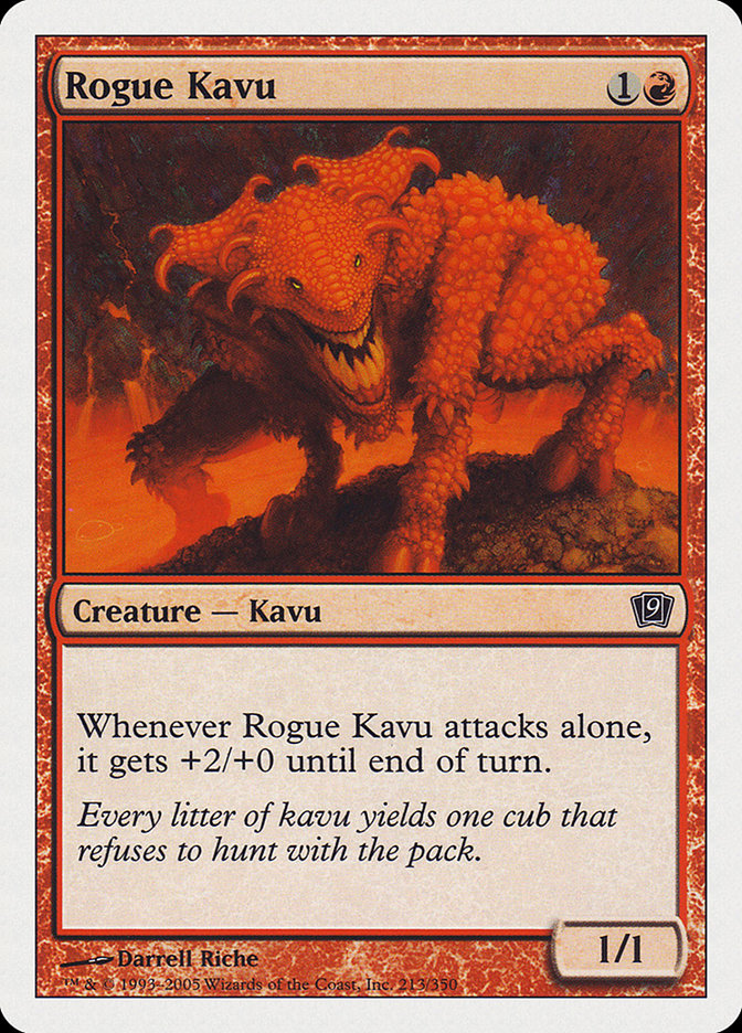Rogue Kavu [Ninth Edition] | Card Merchant Takapuna