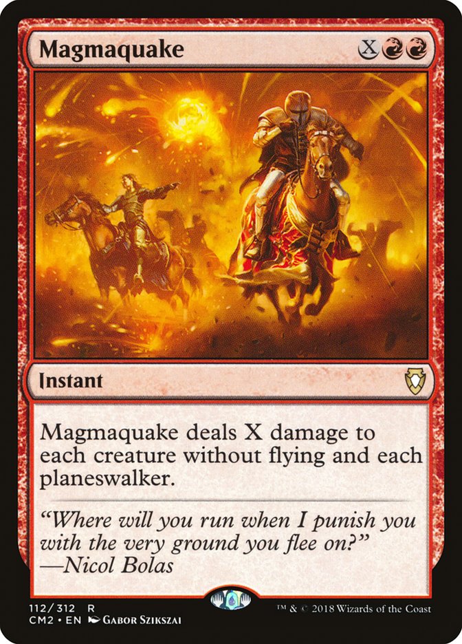 Magmaquake [Commander Anthology Volume II] | Card Merchant Takapuna