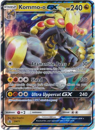 Kommo-o GX (SM71) (Jumbo Card) [Sun & Moon: Black Star Promos] | Card Merchant Takapuna