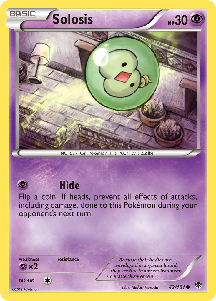 Solosis (42/101) [Black & White: Plasma Blast] | Card Merchant Takapuna