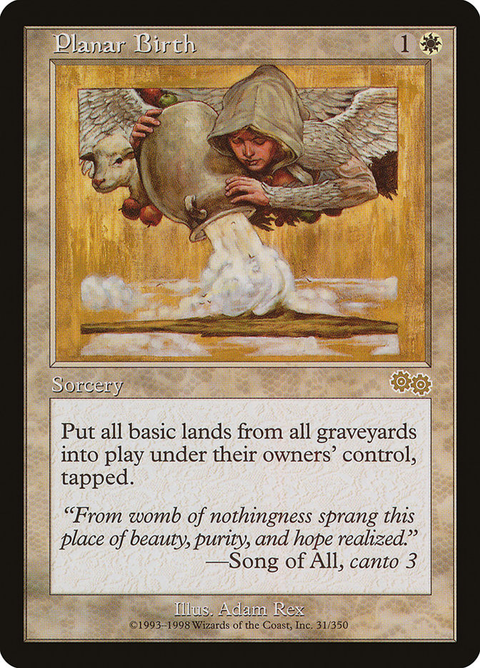 Planar Birth [Urza's Saga] | Card Merchant Takapuna