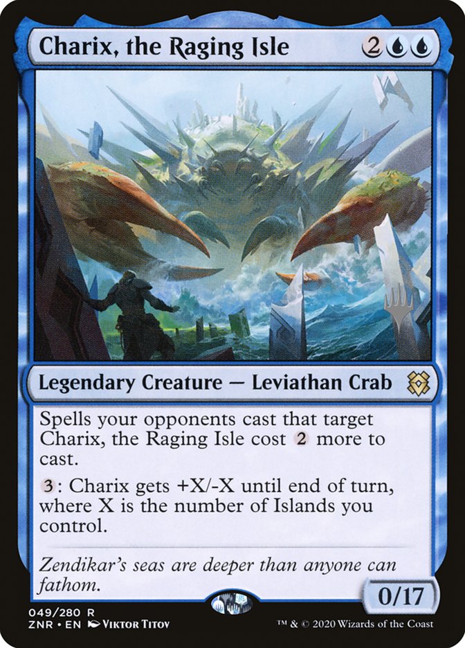 Charix, the Raging Isle (Promo Pack) [Zendikar Rising Promos] | Card Merchant Takapuna