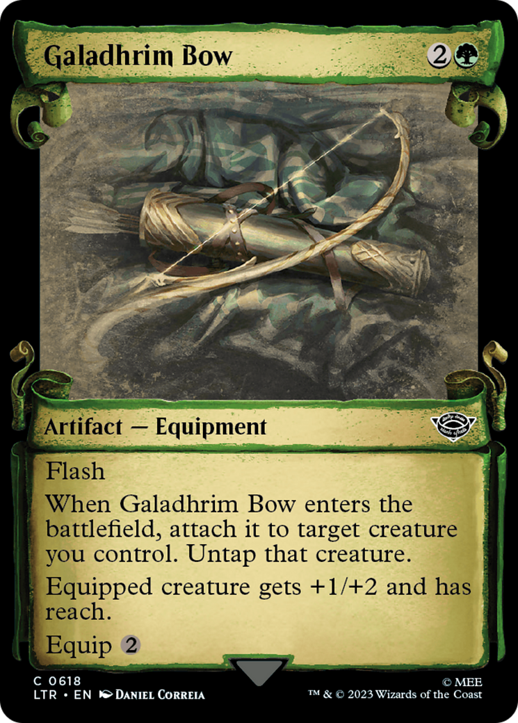 Galadhrim Bow [The Lord of the Rings: Tales of Middle-Earth Showcase Scrolls] | Card Merchant Takapuna