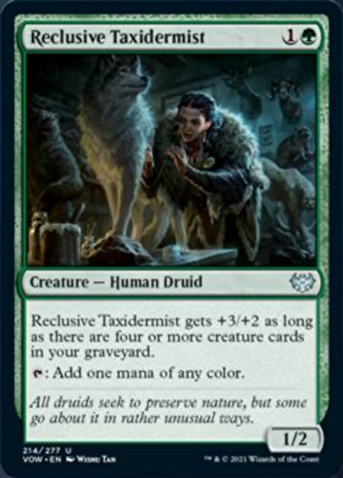 Reclusive Taxidermist [Innistrad: Crimson Vow] | Card Merchant Takapuna