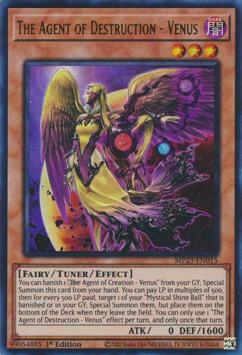The Agent of Destruction - Venus [MP23-EN015] Ultra Rare | Card Merchant Takapuna