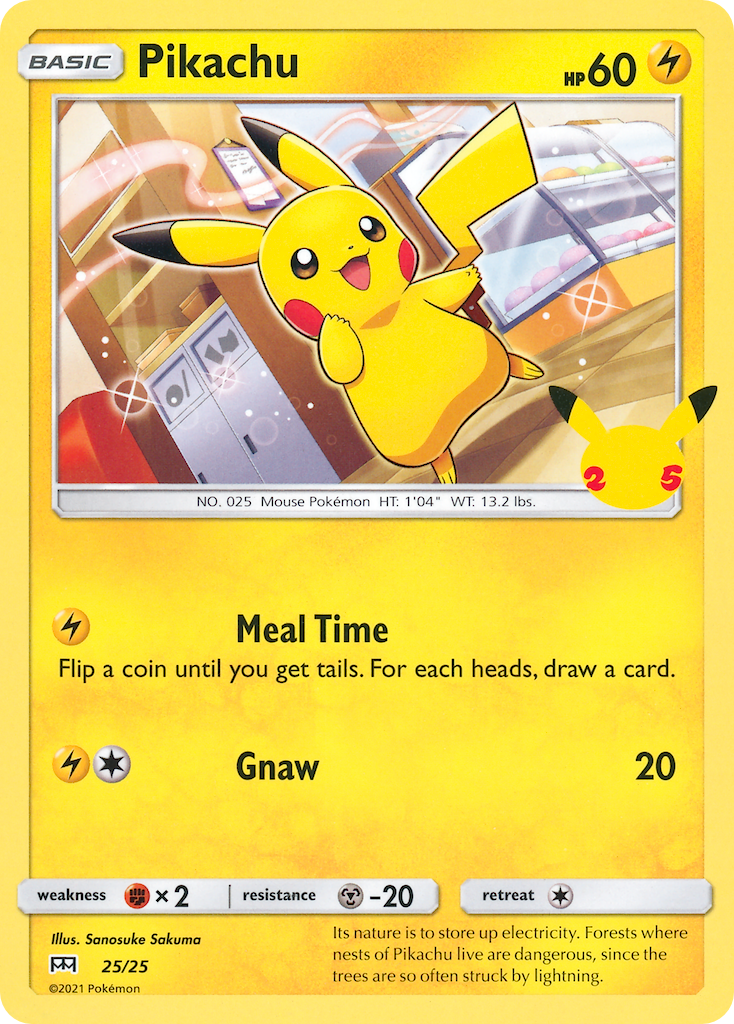 Pikachu (25/25) [McDonald's 25th Anniversary] | Card Merchant Takapuna