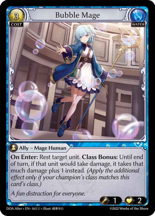 Bubble Mage (163) [Dawn of Ashes: Alter Edition] | Card Merchant Takapuna