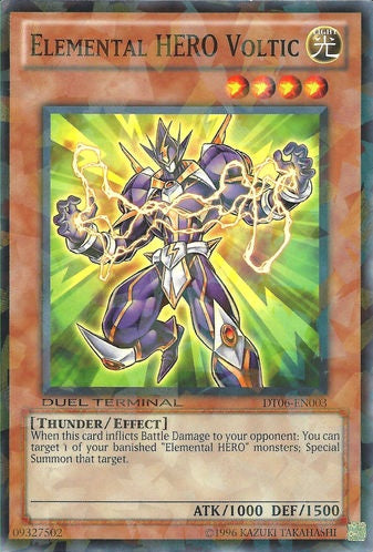 Elemental Hero Voltic [DT06-EN003] Common | Card Merchant Takapuna
