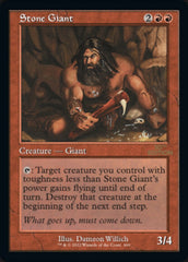 Stone Giant (Retro) [30th Anniversary Edition] | Card Merchant Takapuna
