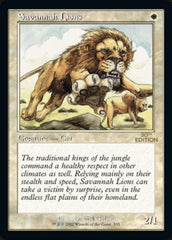 Savannah Lions (Retro) [30th Anniversary Edition] | Card Merchant Takapuna
