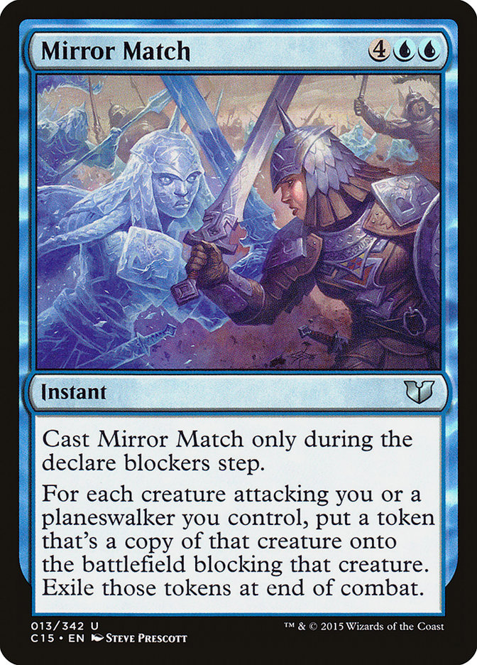 Mirror Match [Commander 2015] | Card Merchant Takapuna