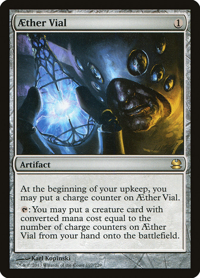 Aether Vial [Modern Masters] | Card Merchant Takapuna