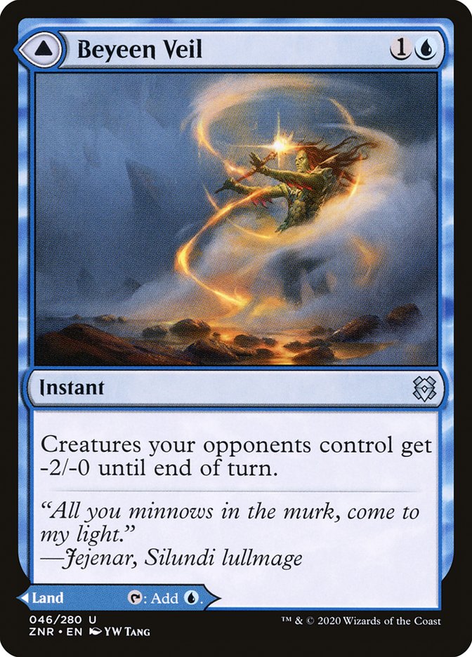 Beyeen Veil // Beyeen Coast [Zendikar Rising] | Card Merchant Takapuna