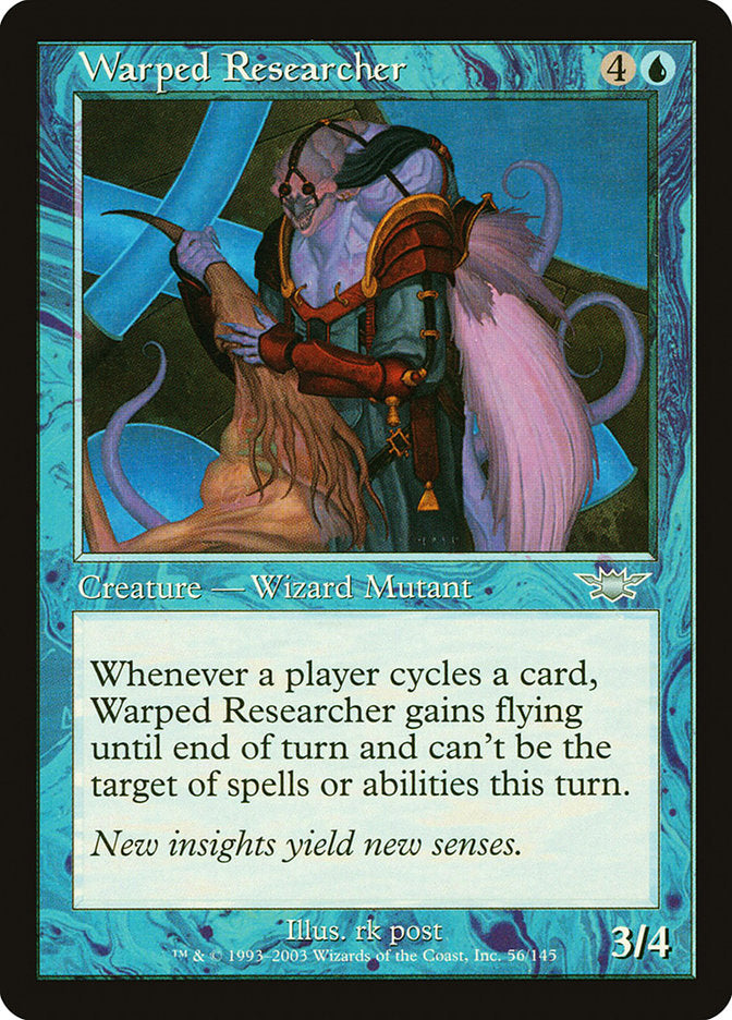 Warped Researcher [Legions] | Card Merchant Takapuna