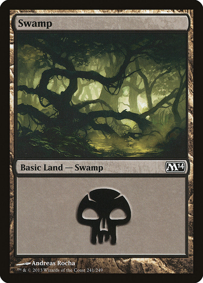 Swamp (241) [Magic 2014] | Card Merchant Takapuna