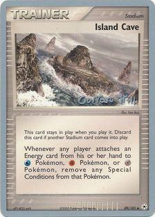 Island Cave (89/101) (Bright Aura - Curran Hill's) [World Championships 2005] | Card Merchant Takapuna