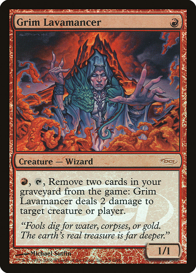 Grim Lavamancer [Judge Gift Cards 2006] | Card Merchant Takapuna