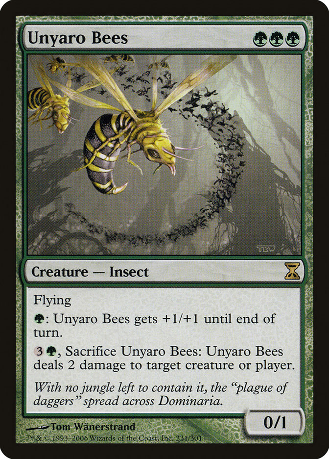 Unyaro Bees [Time Spiral] | Card Merchant Takapuna